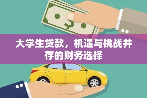 雨花大学生贷款，机遇与挑战并存的财务选择