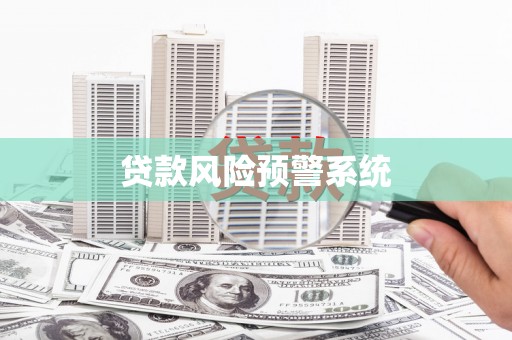 雨花贷款风险预警系统