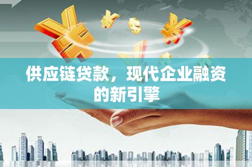 雨花供应链贷款，现代企业融资的新引擎