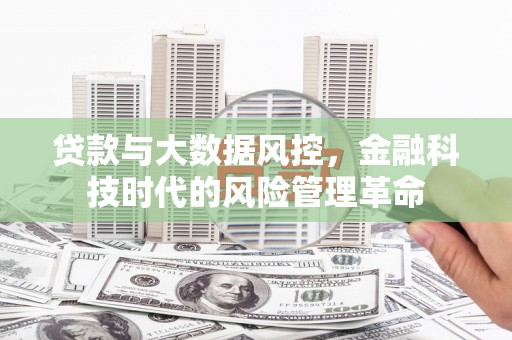 雨花贷款与大数据风控，金融科技时代的风险管理革命