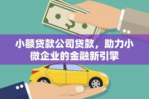 雨花小额贷款公司贷款，助力小微企业的金融新引擎