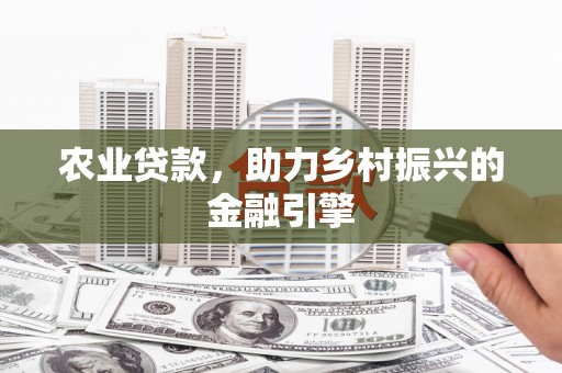 雨花农业贷款，助力乡村振兴的金融引擎