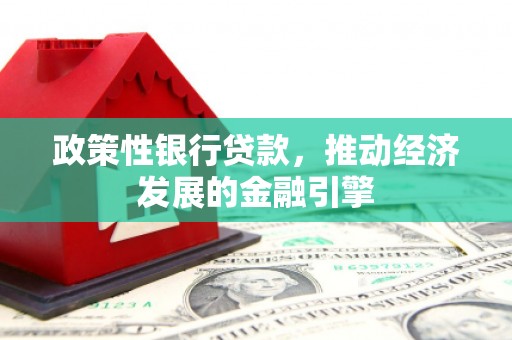 雨花政策性银行贷款，推动经济发展的金融引擎