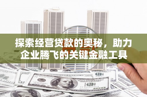 雨花探索经营贷款的奥秘，助力企业腾飞的关键金融工具