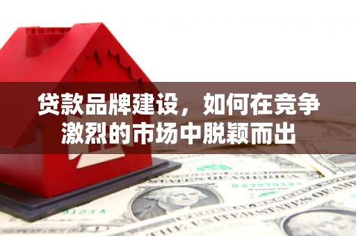 雨花贷款品牌建设，如何在竞争激烈的市场中脱颖而出