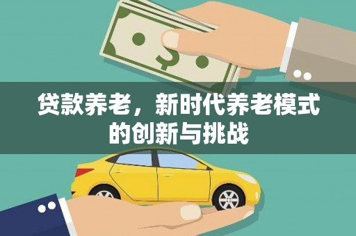 雨花贷款养老，新时代养老模式的创新与挑战
