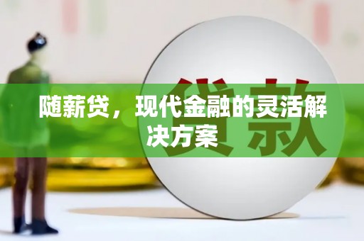 雨花随薪贷，现代金融的灵活解决方案