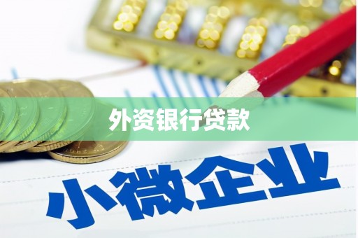 雨花外资银行贷款