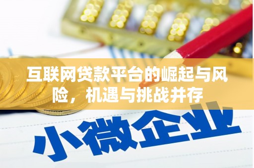 雨花互联网贷款平台的崛起与风险，机遇与挑战并存