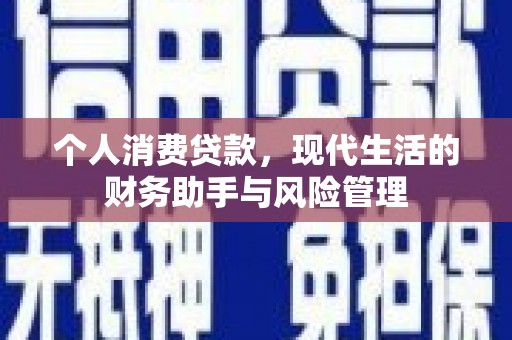 雨花个人消费贷款，现代生活的财务助手与风险管理