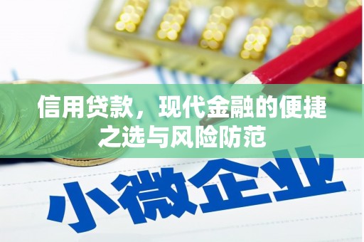 雨花信用贷款，现代金融的便捷之选与风险防范