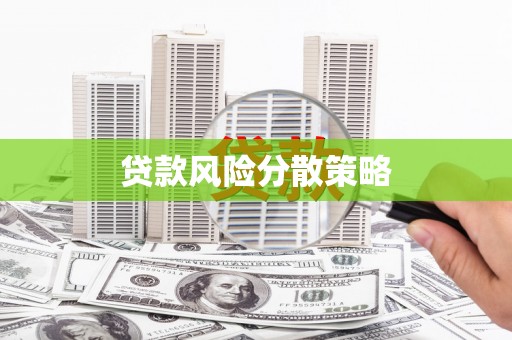 雨花贷款风险分散策略