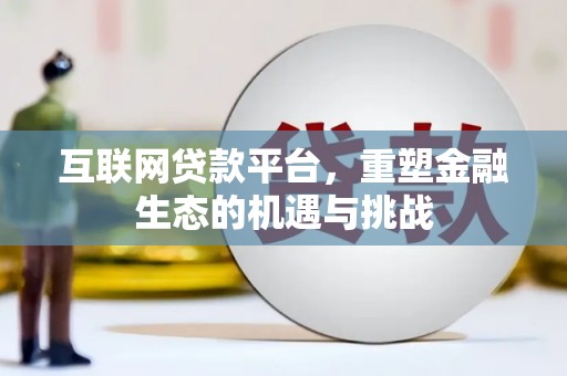 雨花互联网贷款平台，重塑金融生态的机遇与挑战