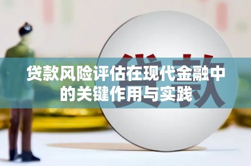雨花贷款风险评估在现代金融中的关键作用与实践