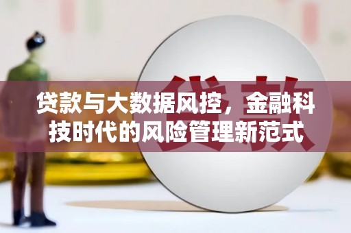雨花贷款与大数据风控，金融科技时代的风险管理新范式