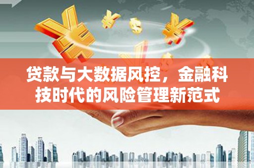 雨花贷款与大数据风控，金融科技时代的风险管理新范式