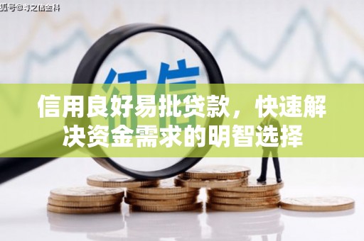 雨花信用良好易批贷款，快速解决资金需求的明智选择