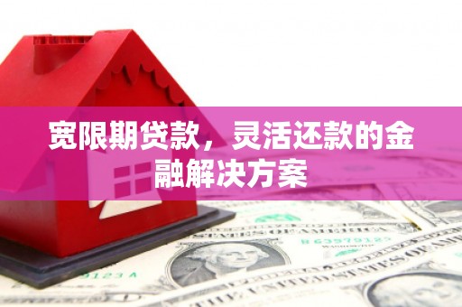 雨花宽限期贷款，灵活还款的金融解决方案