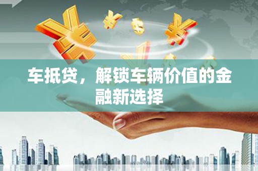 雨花车抵贷，解锁车辆价值的金融新选择