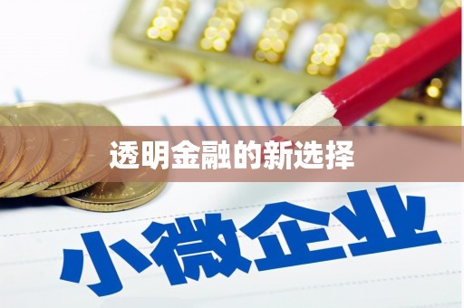 雨花透明金融的新选择