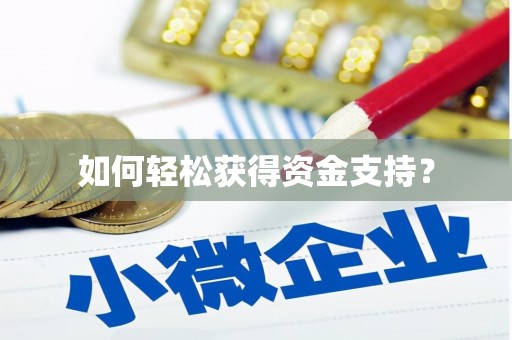 雨花如何轻松获得资金支持？