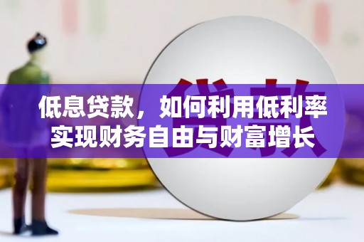 雨花低息贷款，如何利用低利率实现财务自由与财富增长