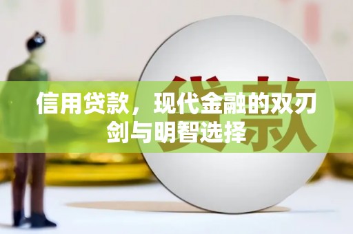雨花信用贷款，现代金融的双刃剑与明智选择